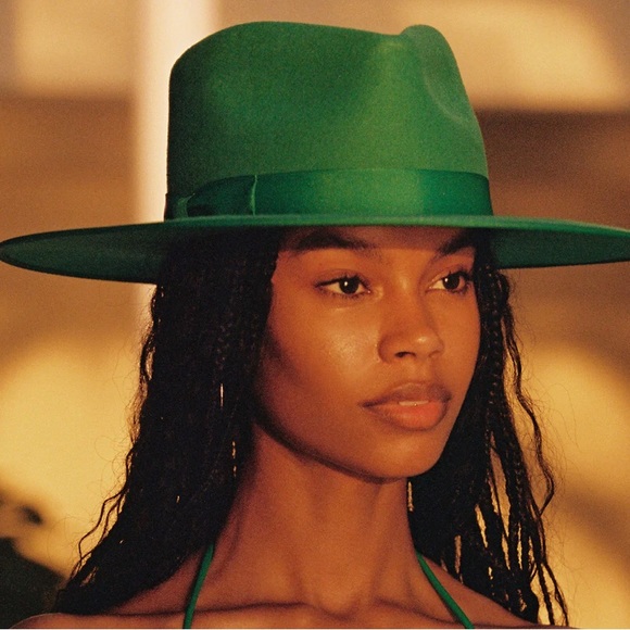 💚💚Brand New Green Fedora💚💚 - Picture 2 of 6